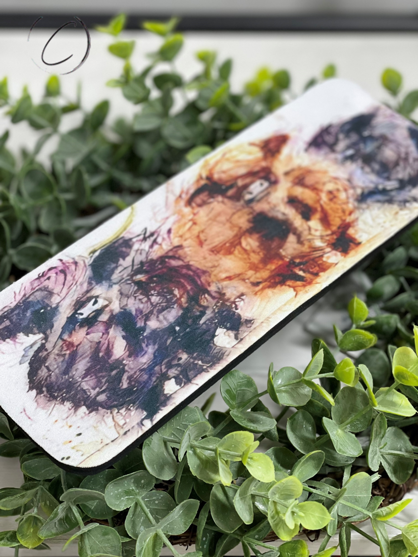 Watercolor Highland Cow Wrap Can Cooler