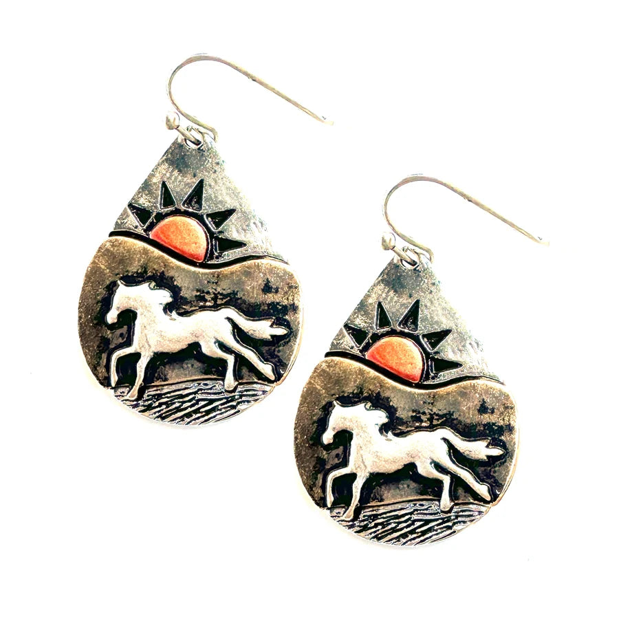 The Sunset Gallop Patina Drops