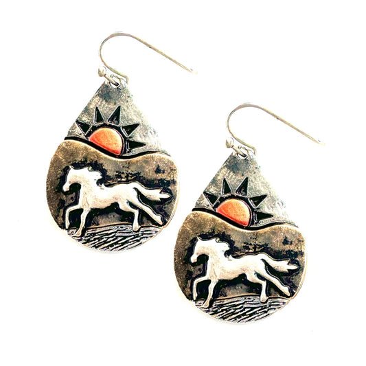 The Sunset Gallop Patina Drops