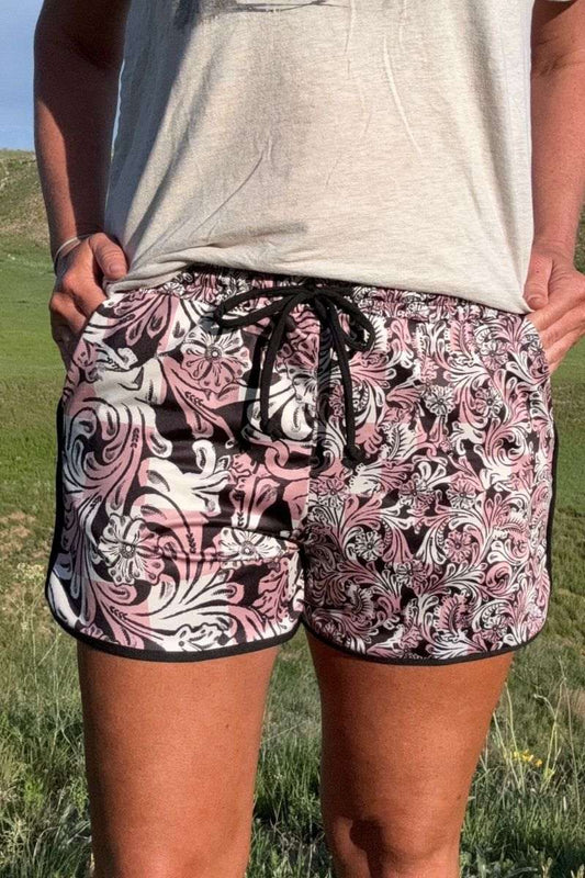 Checked In Tooled Shorts