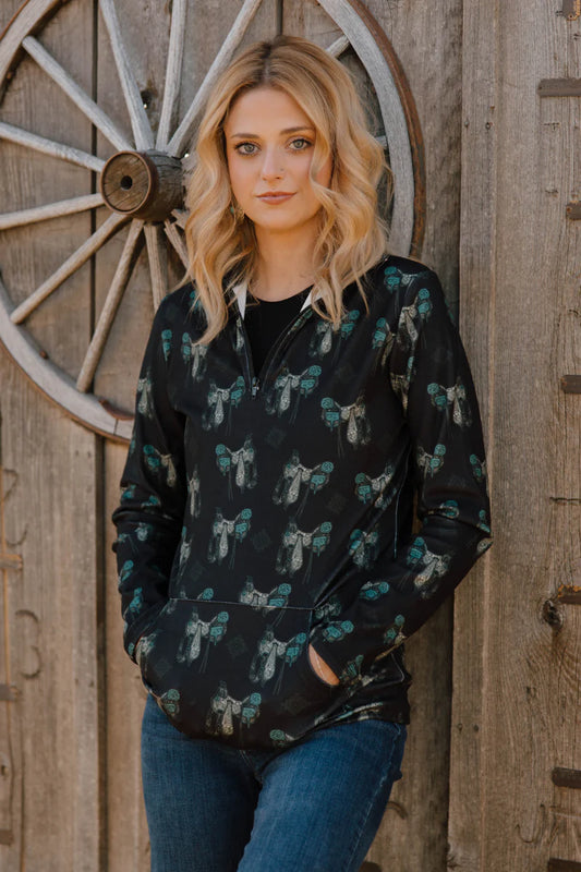 Southwest Saddle Pullover