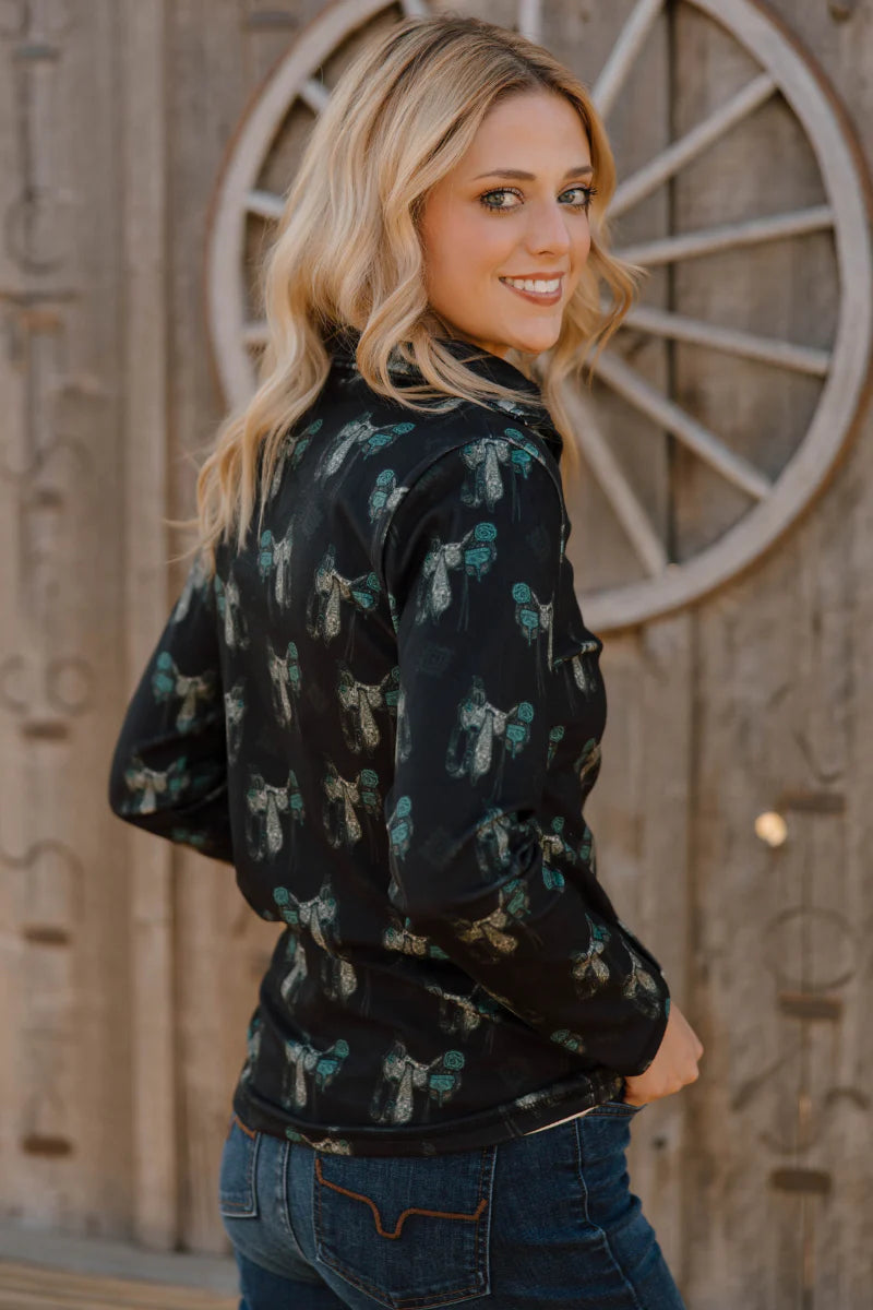 Southwest Saddle Pullover