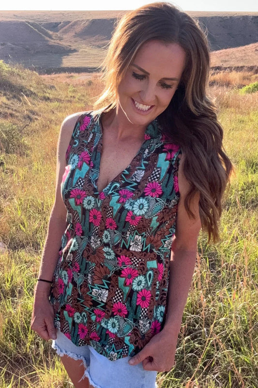 Pink Petal Tank