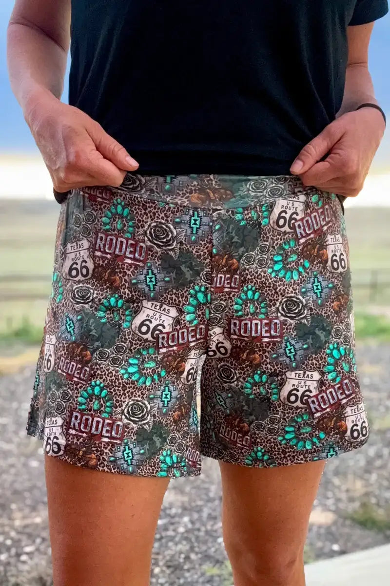 Wild Route Long Shorts